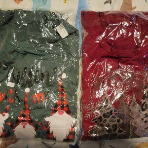 Random Christmas Shirts SEALED size Large